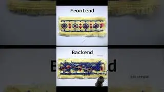 Frontend’s vs Backend 🔥 #webcoding #frontend #backenddeveloper #softwareengineer #theos_blog