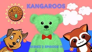 Funky the Green Teddy Bear – Kangaroos. Preschool Fun for Everyone! Series 2 Episode 19