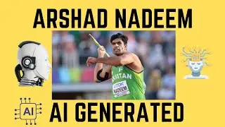 Arshad Nadeem Paris 2024 Ai Generated Javelin Throw | Final Highlights  AI Generated