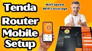 How To Setup Tenda Router With Mobile | Tenda Router Mobile Setup