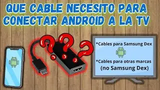 Que cable HDMI necesito Conectar para Ver la Pantalla de Android en la Televisión