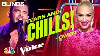 Jay Allen Sings Cody Johnsons Til You Cant from the Heart | The Voice Blind Auditions 2022