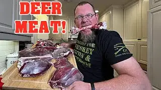 How to Butcher a Deer Hind Quarter / EVERY CUT EXPLAINED /