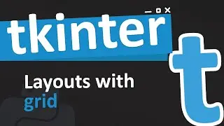 The grid layout method in tkinter