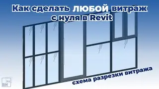 Витражи в Revit: как ПРАВИЛЬНО редактировать?