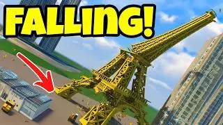 Eiffel Tower VS Earthquake! Teardown Physics