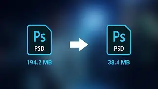 10 Quick Ways to Reduce Photoshop File Size!