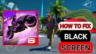 how to fix Gangster Vegas Black Screen Problem | Gangster Vegas Black Screen Fixed #gangstervegas