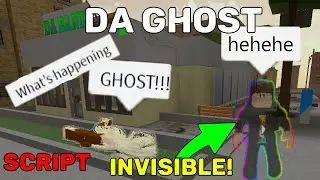 ROBLOX DA HOOD TROLLING PEOPLE WITH GHOST SCRIPT! [DA GHOST , KILLING EVERYONE!!]