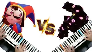 Pomni vs Kaufmo Abstracted (PIANO BATTLE)