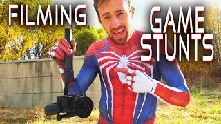 How To Film and Recreate Stunts From The Spider-Man Game