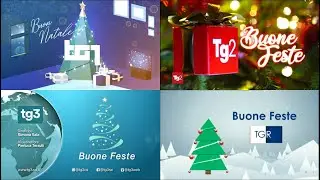Sigle natalizie TG1, TG2, TG3 e TGR - Natale 2021