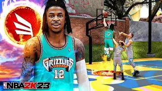 This *NEW* JA MORANT BUILD is BREAKING NBA 2K23.. (BEST BUILD)