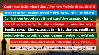 Yetim ve öksüz siyasetçi. Arınç ve Özgür Özel’in ortak yanı. Balaban’ın Sendika savaşını kim kazanır