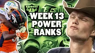 NFL Power Rankings Week 13