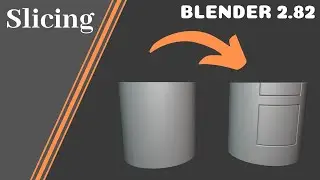 Blender Hard Surface Modeling | Slice Operation