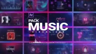 Music Visualizer Pack (After Effects template)