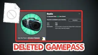 What Happens to Roblox DELETED Gamepasses?