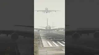 Huge Accident About to Happen At Airport due to fog...