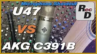 Telefunken U47 vs AKG C391B | Microphone Shootout | Acoustic guitar