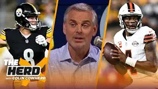 Kenny Pickett, Deshaun Watson continue to struggle in Steelers MNF win vs. Browns I NFL I THE HERD