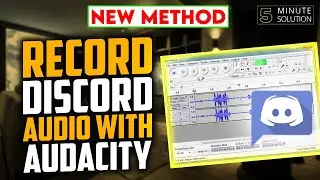 How to record discord audio with audacity 2024