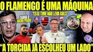 A TORCIDA DO FLAMENGO JÁ ESCOLHEU UM LADO ENTRE GABIGOL E LANDIM! TITE É O PIVO DESTA MURALHA NO FLA
