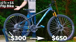 Flipping a $300 Facebook Hardtail (Flip Bike EP2)