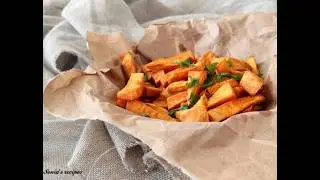 Fried sweet potatoes 🥰🥰🤪