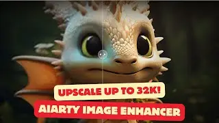 How To Upscale Image Up To 32K | Aiarty Image Enhancer | Tutorial