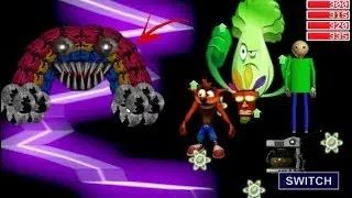 Nightmare Chica's Rainbow Boss In FNaF World (Mod) 