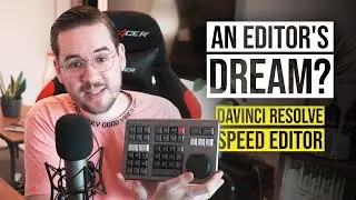 DAVINCI RESOLVE SPEED EDITOR | Edit like a PRO