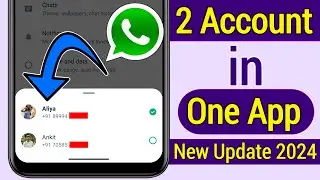 WhatsApp me 2 Account kaise chalaye,Add Another WhatsApp Account in WhatsApp App,WhatsApp Add Accoun