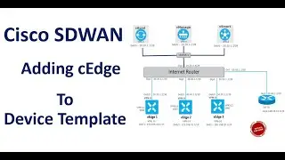 Cisco SDWAN - Adding cEdge to a Device Template - CSR1000v [IOS XE SDWAN] Router