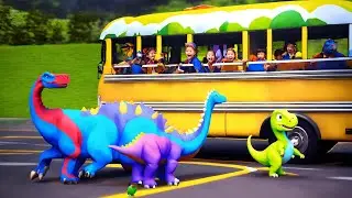 Wheels on the Bus - And animals Baby songs - Nursery Rhymes & Kids Songs