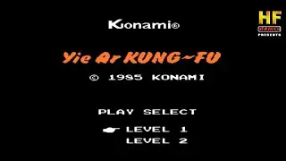 Yie Ar Kung-Fu. NES [No Damage Walkthrough (5 Stages) / Прохождение (5 Этапов) - Денди | Dendy | НЕС