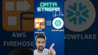 Steam data to snowflake from aws firehouse 