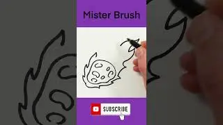 How to Draw Meteor #shorts