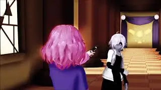 [mmd x undertale] cross!chara x betty clarity meme *requested*