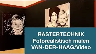 Fotorealistisch Malen mit der Rastertechnik