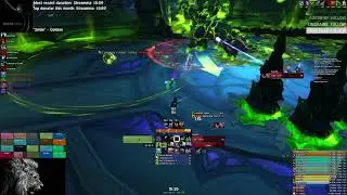 Azortharion - Goroth Mythic - 1.59 million DPS - 7.2.5 MM Single-Target Rotation Example