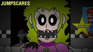 ALL THE JUMPSCARES OF FIVE NIGHTS AT MARIO'S 2 REMAKE  | TODOS LOS SUSTOS | FNAF FAN GAME 2019 |