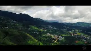 A Timelapse Adventure | Mountains, Clouds, City, Train Track Beneath | OOTY-CONOOR