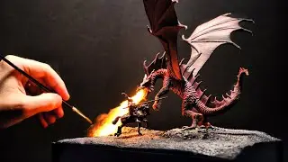 How to Make a Realistic Dragon Diorama