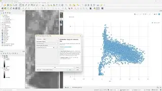 Create Tables and Scatter Plots from Rasters in QGIS