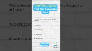 CCNA Quiz 78:IP Subnetting 