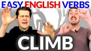 CLIMB 🧗‍♀️ Learn English Verbs | English Comprehensible Input Easy Beginner Lesson