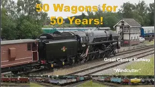 Great Central Railway | Windcutter 50 Wagon Train | 17th June 2023
