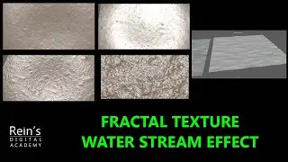 Fractal 2D Texture. Procedural Texturing, Hypershade. Maya Tutorial for Shading and Look Development