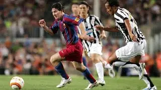 Messis amazing performance vs Juventus (Gamper 2005)